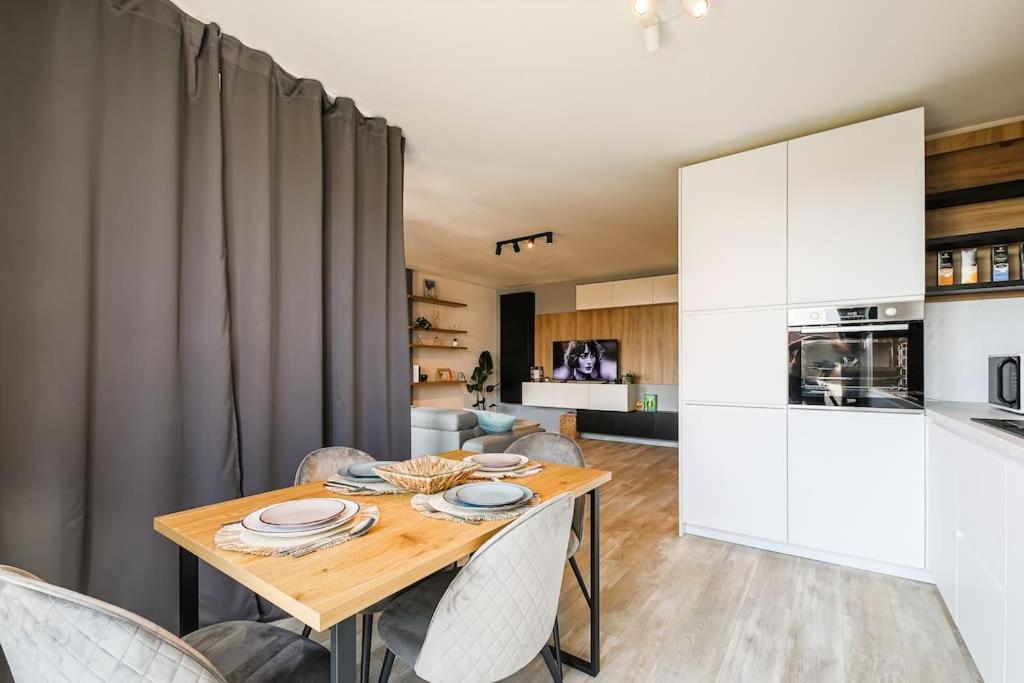 Luxury Apt. Near River & Parking ティミショアラ エクステリア 写真