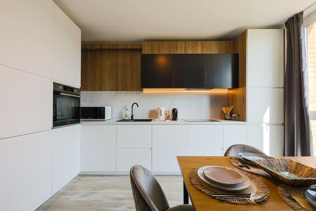 Luxury Apt. Near River & Parking ティミショアラ エクステリア 写真