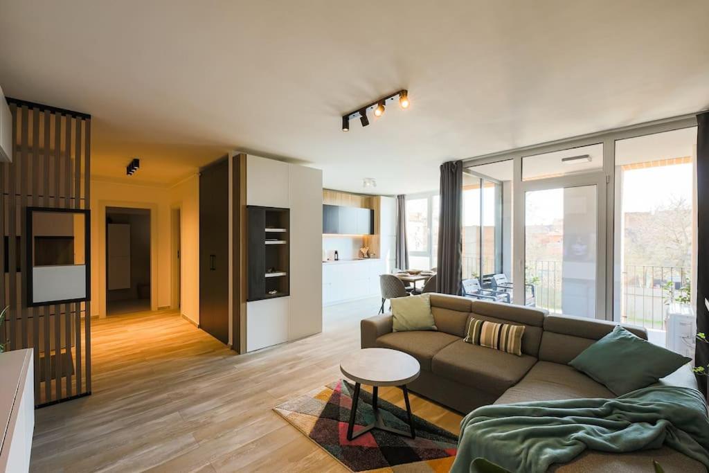 Luxury Apt. Near River & Parking ティミショアラ エクステリア 写真