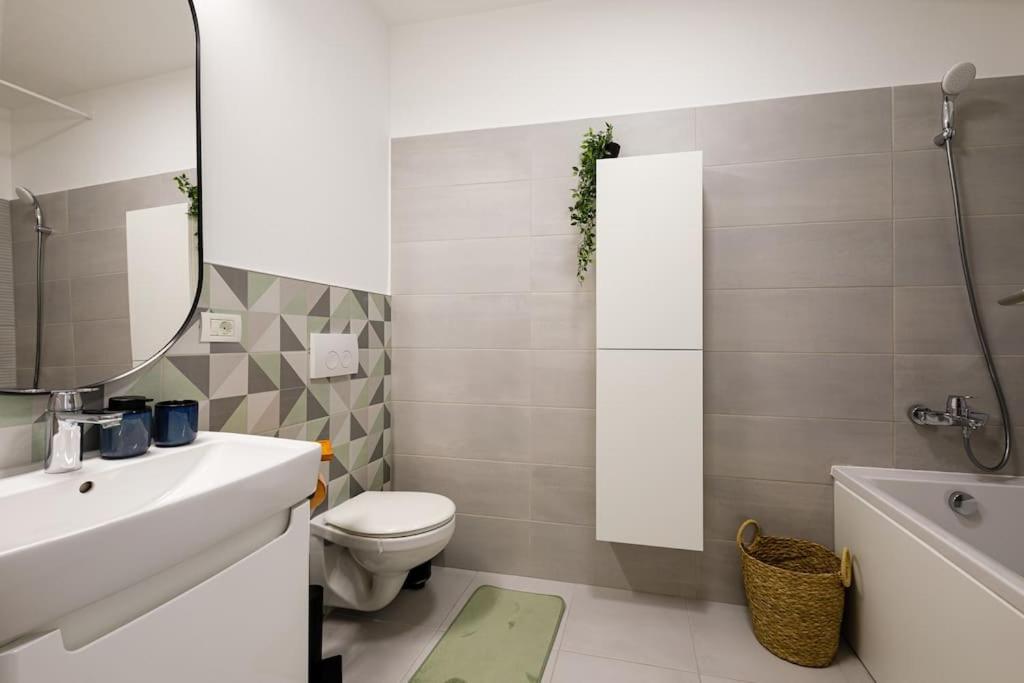 Luxury Apt. Near River & Parking ティミショアラ エクステリア 写真